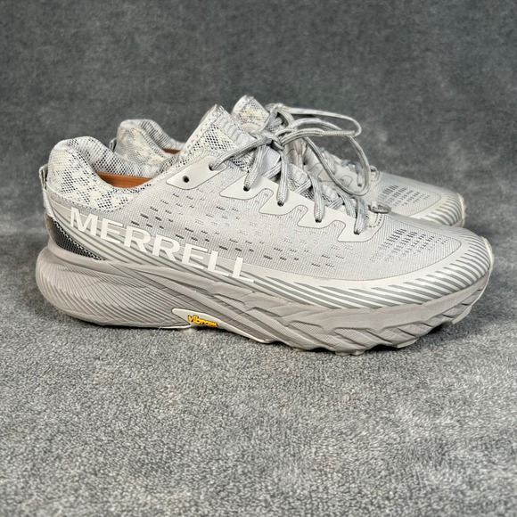 Merrell Other - Merrell Agility Peak 5 Mens Trail Running Shoes Cloud Grey J068157 Size 8
